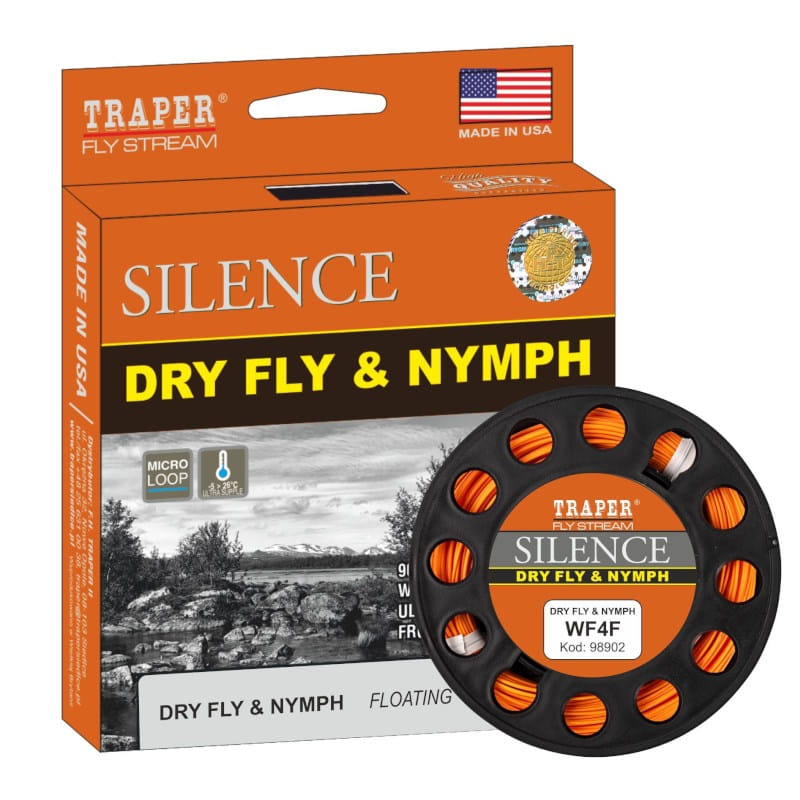 Traper Fly Linka muchowa Silence Dry Fly & Nymph 4-54856