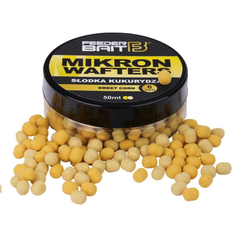 Feeder Bait Mikron Wafters Sweetcorn 6mm 50ml-45501