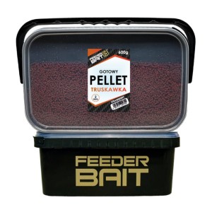 Feeder Bait Pellet Gotowy Truskawka 600g 2mm
