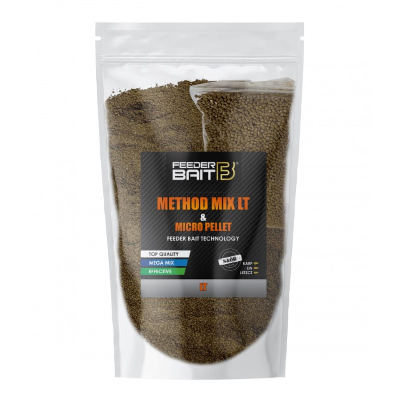 Feeder Bait Zanęta Method Mix&Micro Pellet LT 800g-45443