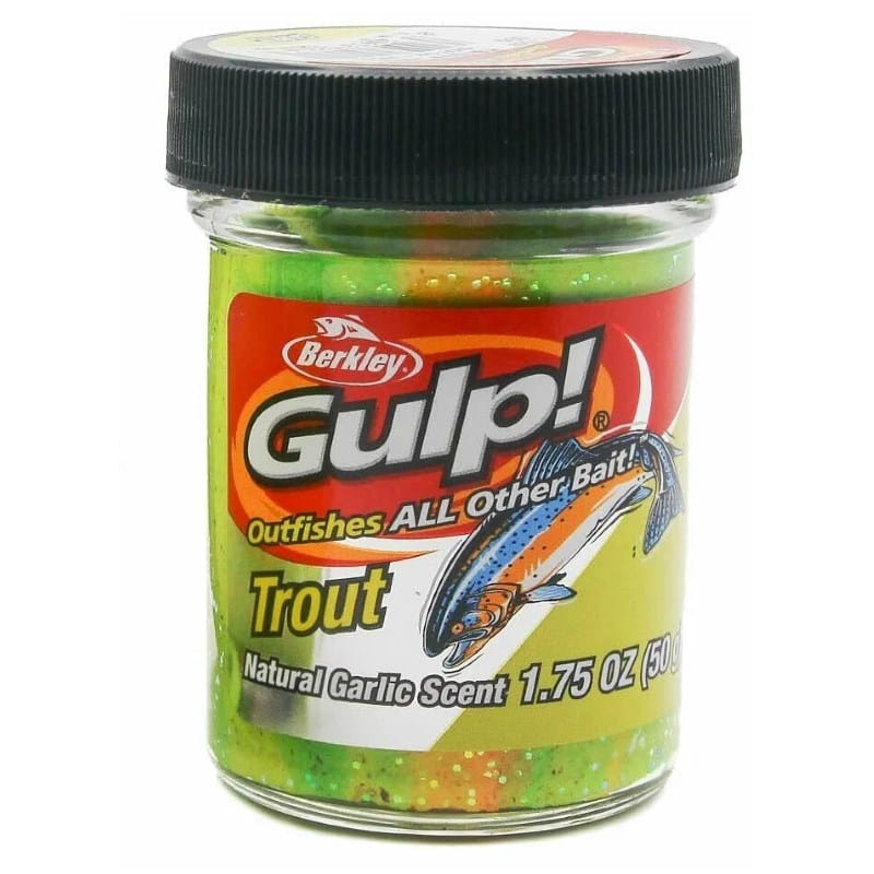 Berkley Gulp Trout Rainbow Candy Czosnek-45662