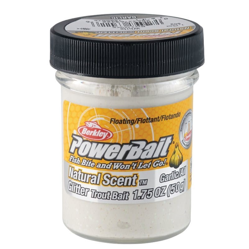 Berkley PowerBait Natural Scent White Czosnek-45640