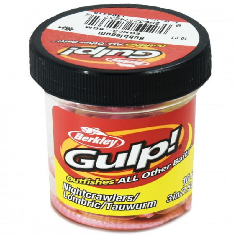 Berkley Gulp Nightcrawler Bubblegum-34103