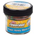 Berkley PowerBait Power Honey Worm Red Yellow-48736