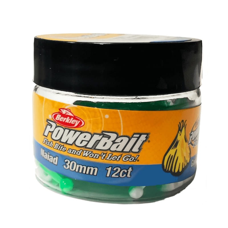 Berkley PowerBait Naiad Green/Yellow Czosnek 3cm-57036