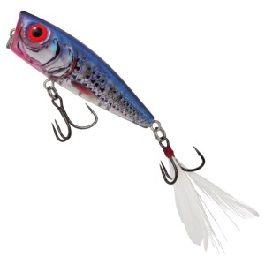 Salmo Wobler Rattlin' Pop F Clear Blue Shiner 7cm