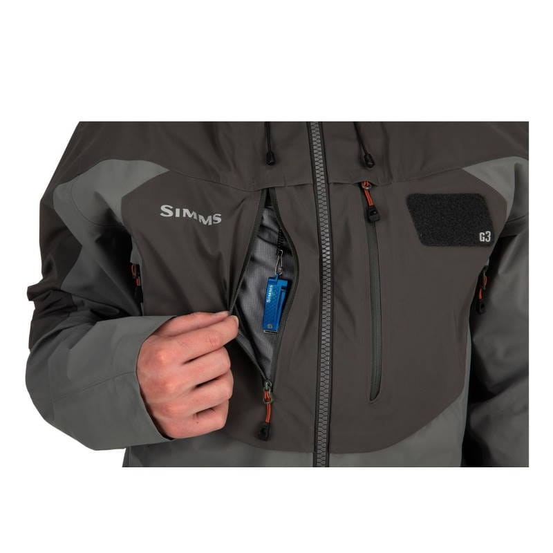 Simms G3 Guide Jacket Gunmetal S-34407