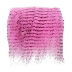Soldarini Craft Fur Barred 8 hot pink black