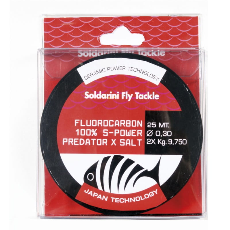 Soldarini Fluorocarbon S-Power PredatorX Salt 0.40-13695