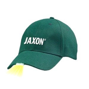 Jaxon Czapka z latarką w daszku zielona