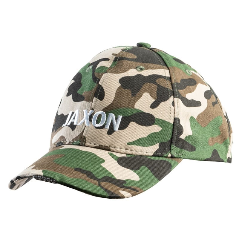 Jaxon Czapka z latarką w daszku moro-51692