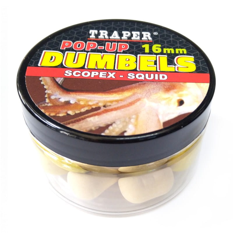Traper Dumbels Pop-up Scopex-Squid 16mm-58872