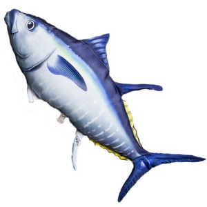 Gaby poduszka tuńczyk błekitnopłetwy 65cm