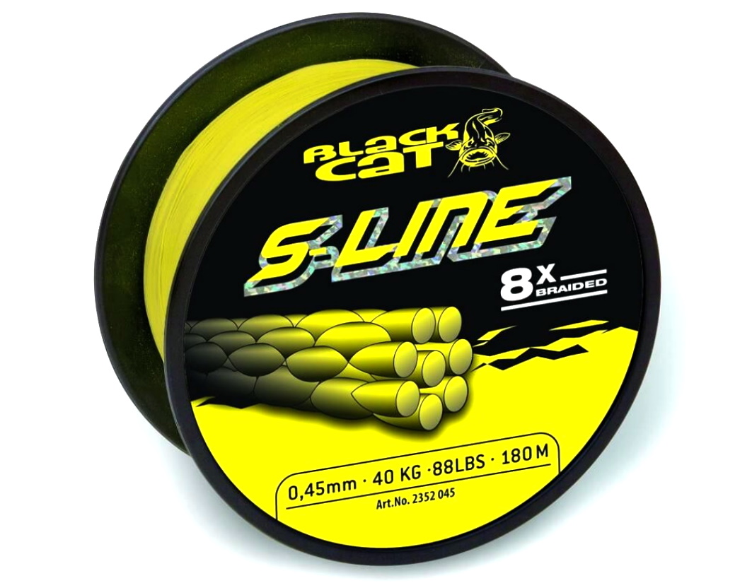 Black Cat Plecionka S-Line 50kg 180m 0.45mm-31101