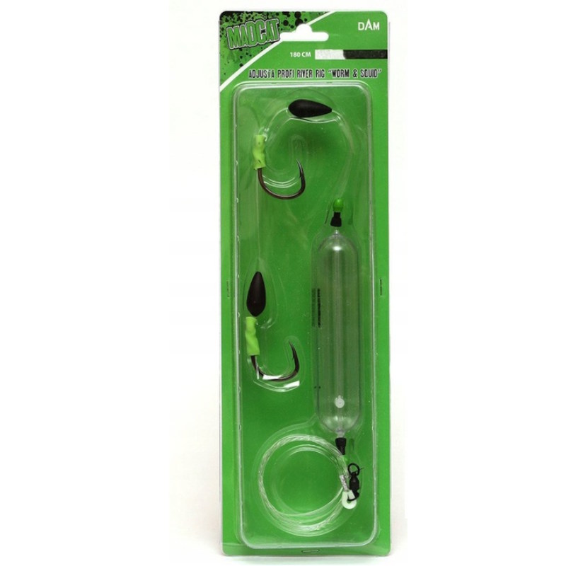 MadCat Adjusta Profi River Rig Worm&Squid 180cm-60327