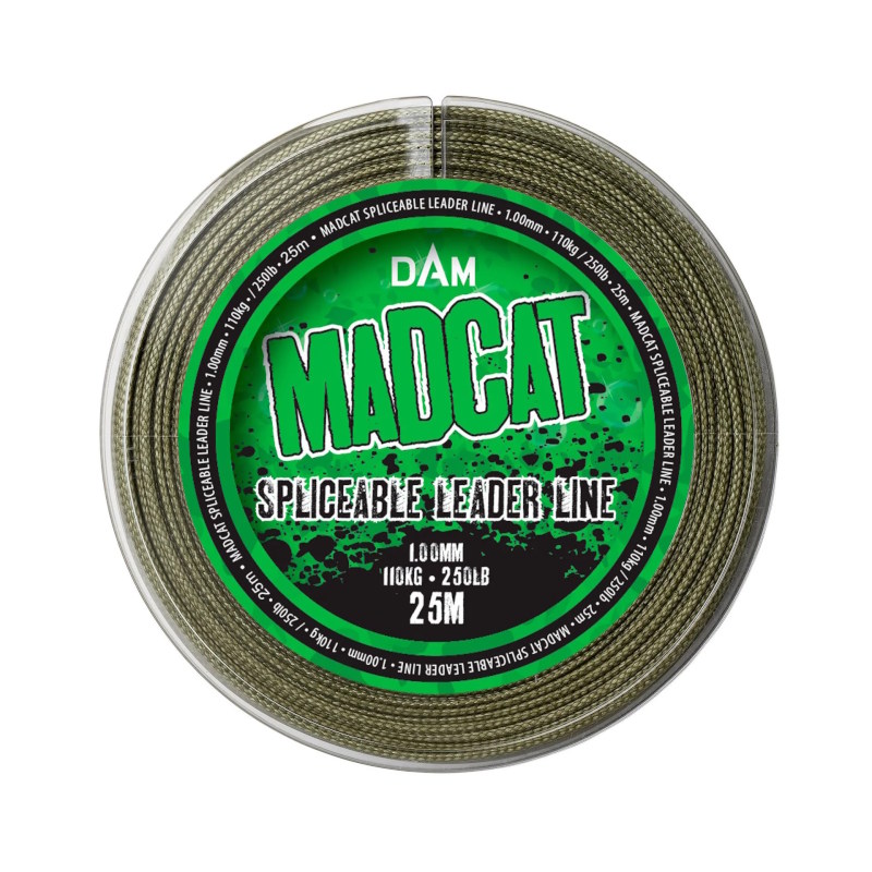 MadCat Spliceable Leader Line 1mm 110kg 25m-60330