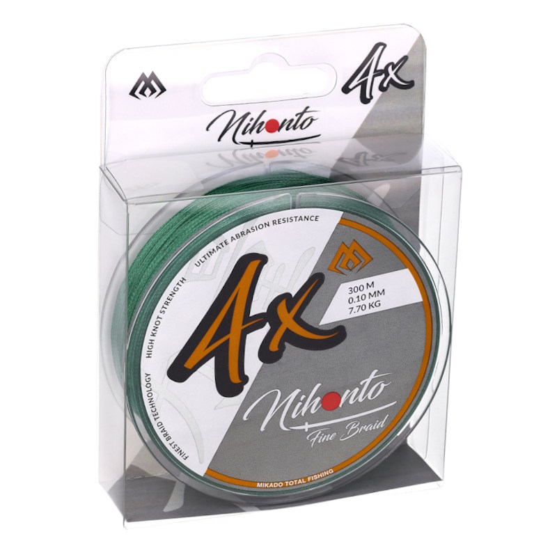 Mikado Plecionka Nihonto Fine Green 300m 0.10mm-60172