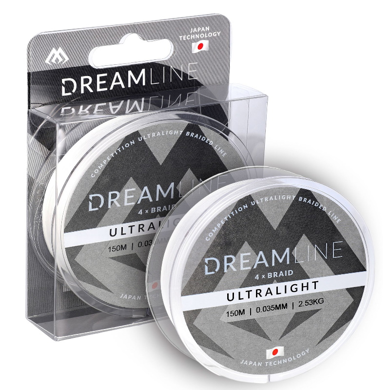 Mikado Plecionka Dreamline Ultralight Whit 0.047mm-32277