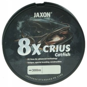 Jaxon Plecionka Crius 8X Catfish 300m 0.37mm