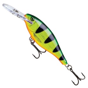Rapala Shad Rap Deep Runner Fire Perch 9cm