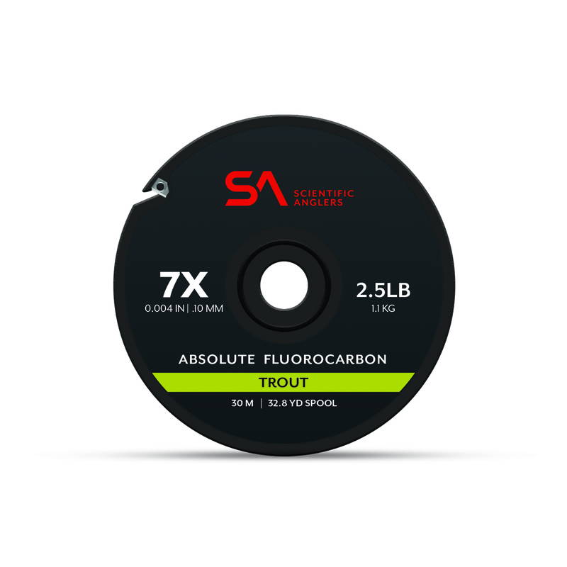Scientific Anglers Absolute Fluorocarbon Tippet 3X-20458