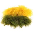 Taimen Wooly Bugger Marabou B. Quill Aqua Blue-66276