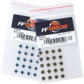 FFGene Soft 3D Eyes Chrome Silver 7mm-66475