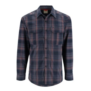 Simms ColdWeather Shirt Selvedge Logan Plaid L