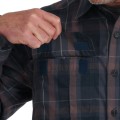 Simms ColdWeather Shirt Selvedge Logan Plaid L-56863