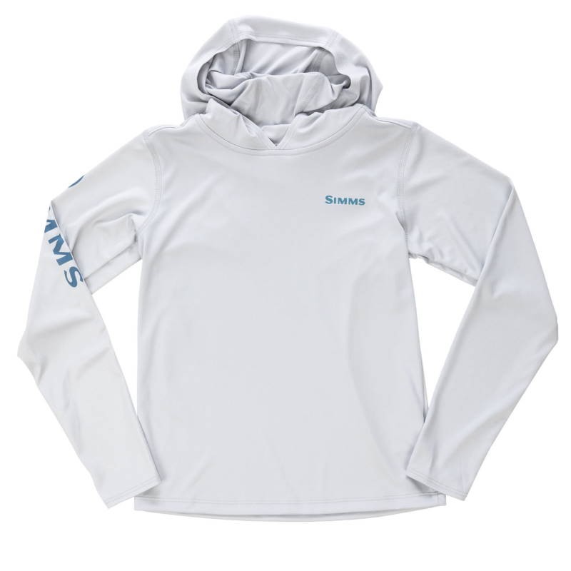 Simms Kid's Solar Tech Hoody Sterling M-25233