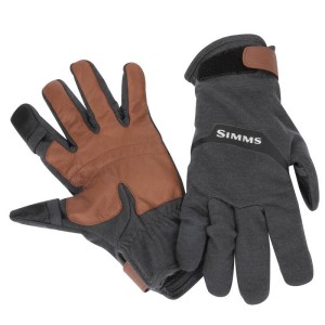 Simms LW Wool Tech Glove Carbon S