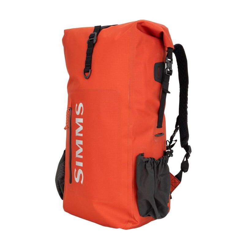 Simms Dry Creek Rolltop Backpack Simms Orange-32901