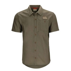 Simms Shop Shirt Dark Stone L