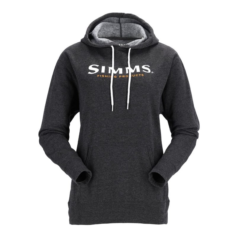 Simms Women's Logo Hoody Charcoal Heather L-40024