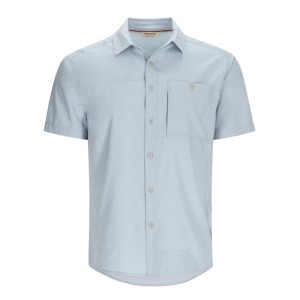 Simms Challenger SS Shirt Steel Blue L