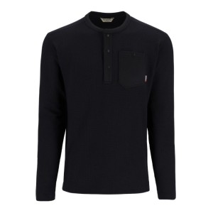 Simms Highline Henley Black XL