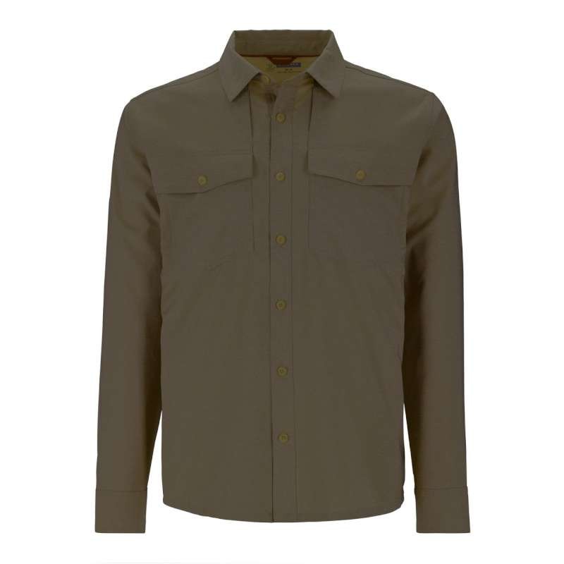 Simms No-See-Um Bugstopper Shirt Loden Heather XXL-63699