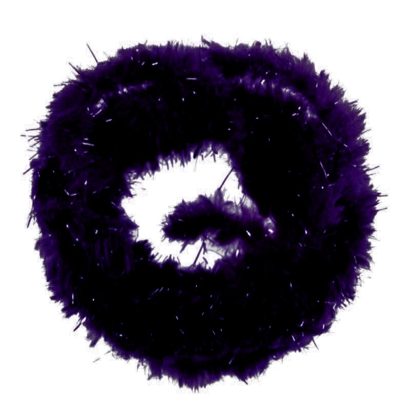 Soldarini Egg's Chenille UV Black 5mm-52885