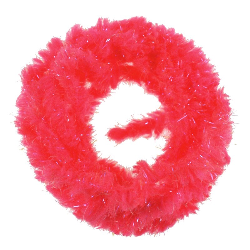 Soldarini Egg's Chenille UV Fluo Red 5mm-58227
