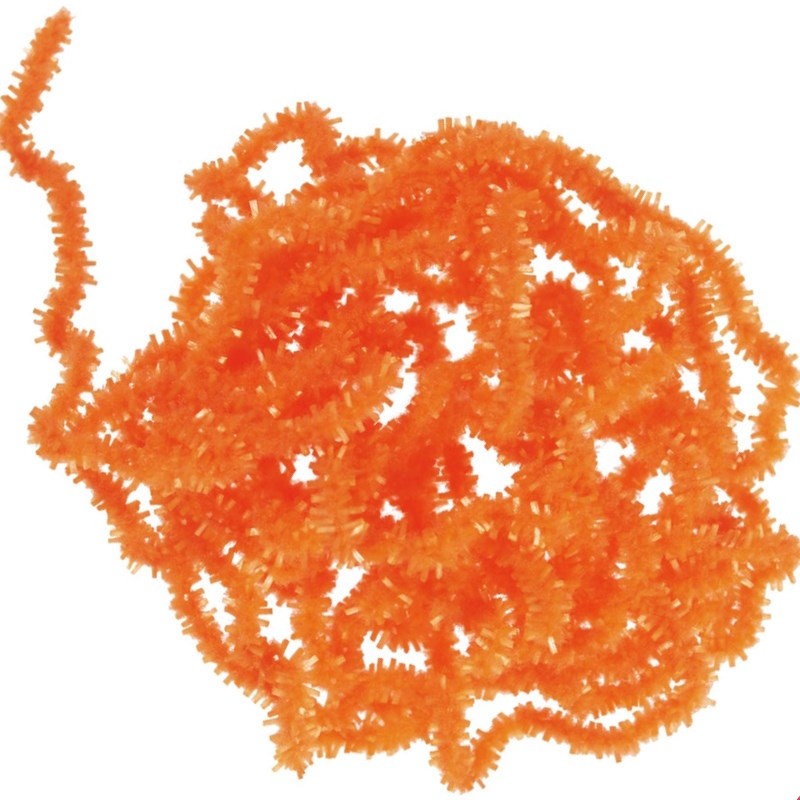Soldarini Chewingum Chenille Orange 3mm -57962