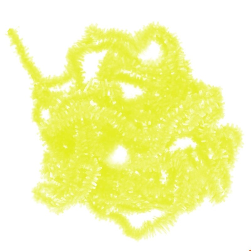 Soldarini Chewingum Chenille Fluo Yellow 3mm -57969