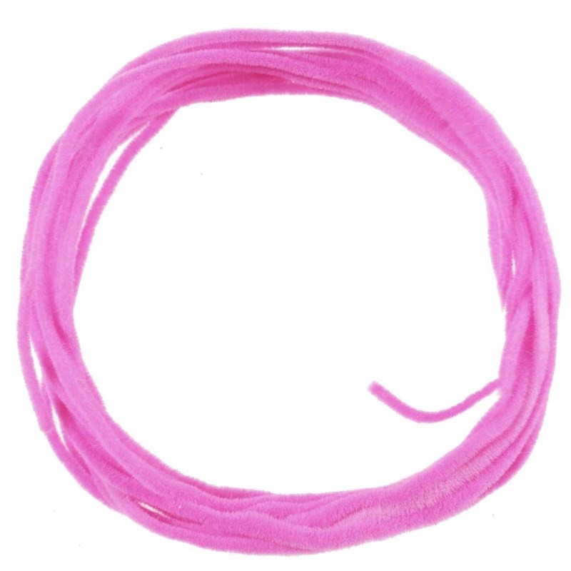 Soldarini Squirmy Chenille Fluo Pink 1.5mm -52462