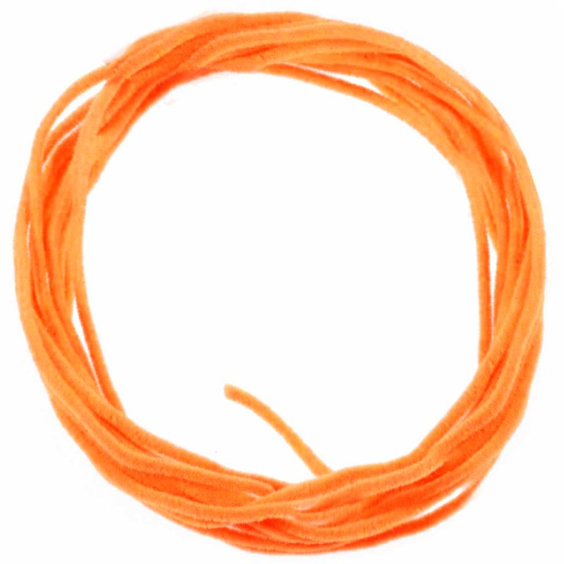 Soldarini Squirmy Chenille Fluo Orange 1.5mm -52457