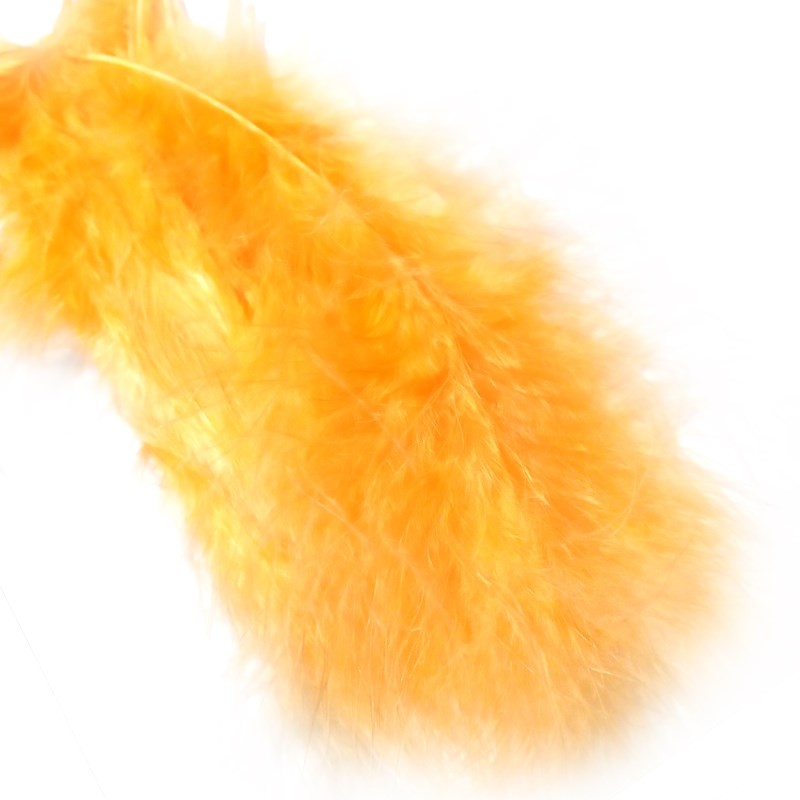 Soldarini Marabou Large 8 flame orange-53273