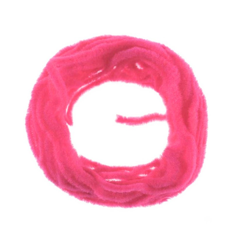 Soldarini Wormstasy Chenille Fluo Red 1.8mm-52431