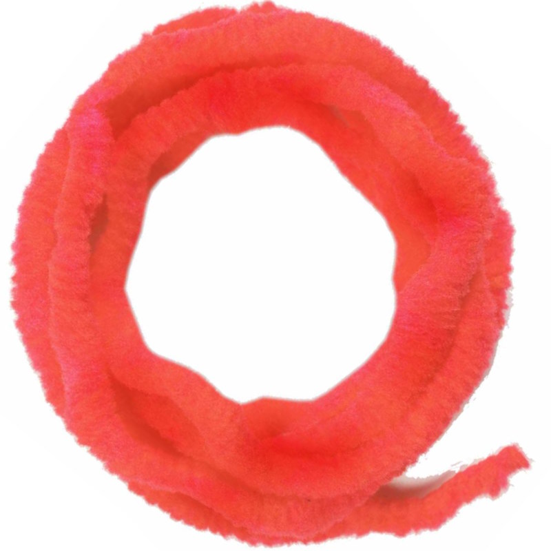 Soldarini Mini Mop Chenille Fluo Red 4mm-52567
