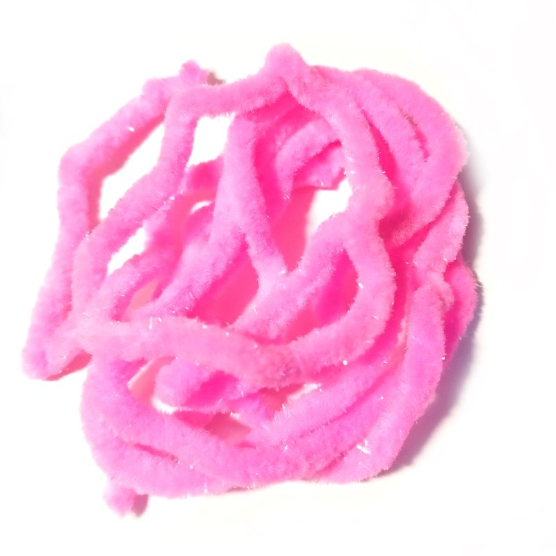 Soldarini Mini Mop Chenille Pearl UV Fluo Pink-53745
