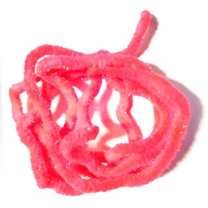 Soldarini Mini Mop Chenille Pearl UV Fluo Red