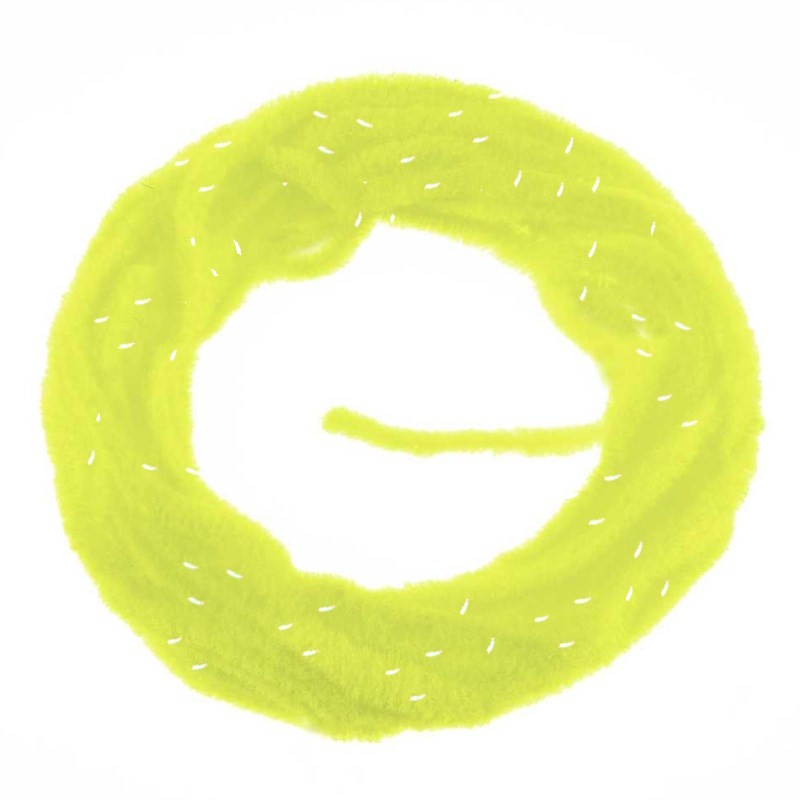 Soldarini Wormstasy Chenille UV Fluo Yellow 1.8mm-52453
