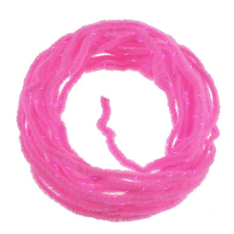 Soldarini Wormstasy Chenille UV Fluo Pink 1.8mm-52440